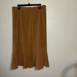 Like leather without the animal (you know) flares at bottom zip closure.